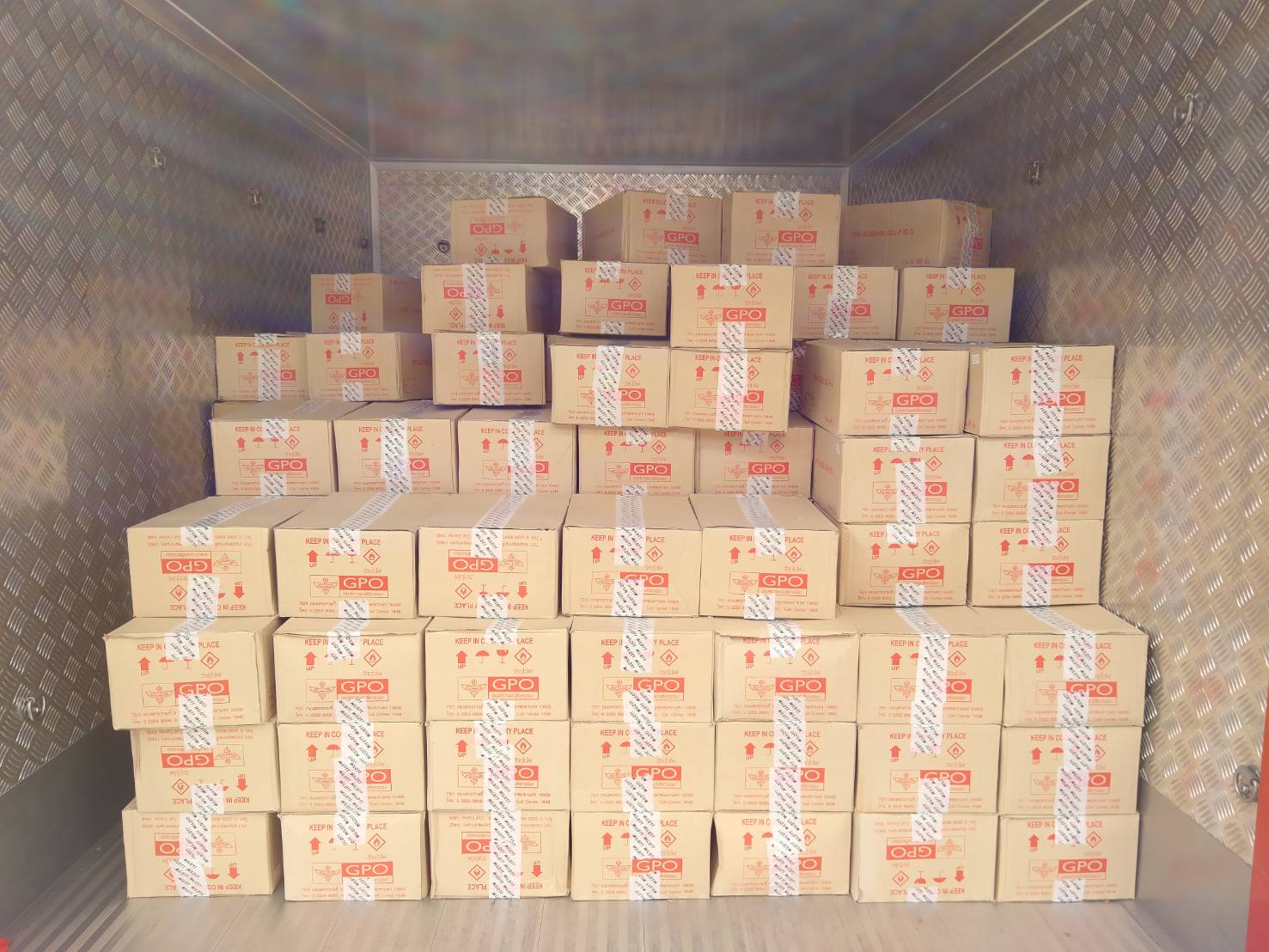  ปณด  จัดส่ง หน้ากากอนามัย และอุปกรณ์ทางการแพทย์ ทั่วประเทศ  